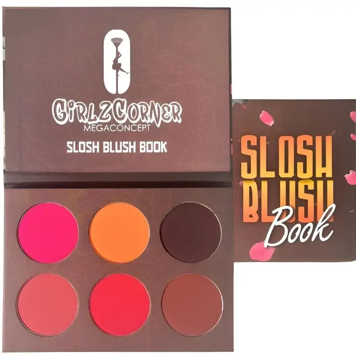 Slosh Blush Book 6 Colour Palette - Image 2