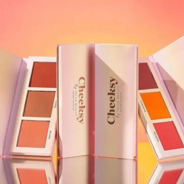 Yglam Cosmetics Cheeksy Blush Palette - Rouge - Image 2