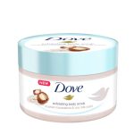 Dove Macadamia &  Rice Milk Exfoliating Scrub