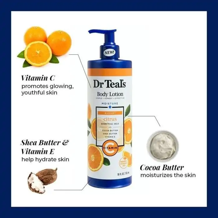 'Dr Teal''s Vitamin C Body Lotion' - Image 2
