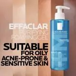 La Roche-Posay Effaclar Purifying Foaming Gel (400ml) - Image 4